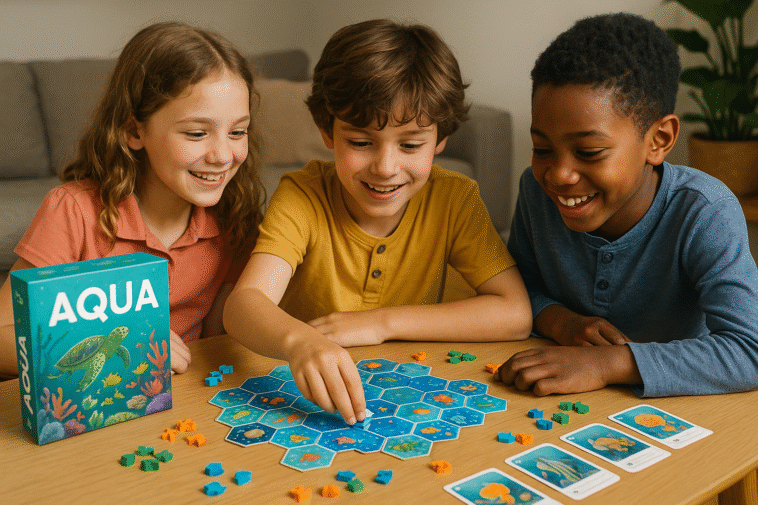 Aqua, le jeu engagé pour l'environnement