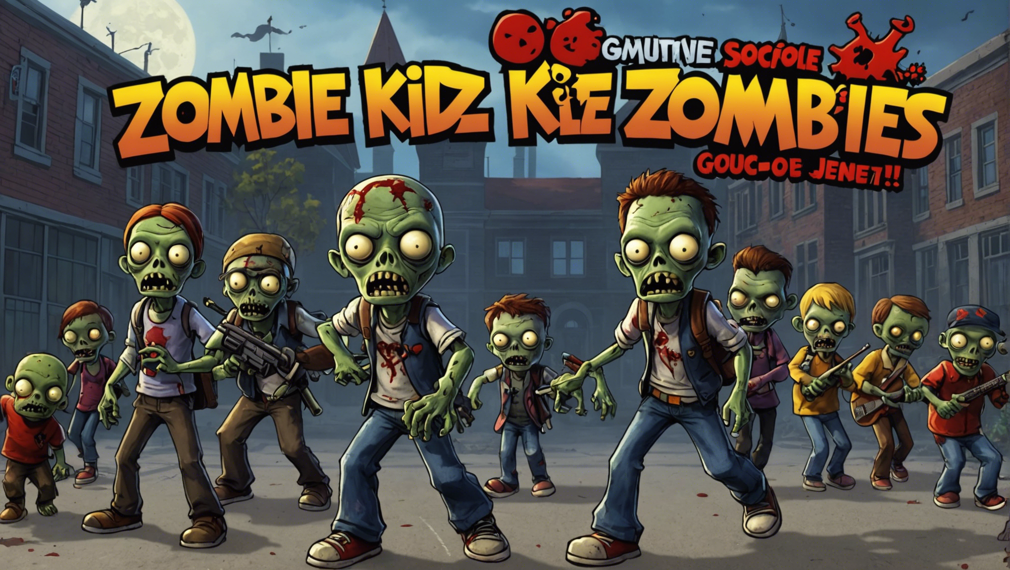 découvrez qui va sauver l'école des zombies avec le jeu de société zombie kidz. rejoignez une équipe de jeunes héros dans une aventure palpitante pour protéger l'école contre l'invasion de zombies. un jeu coopératif passionnant pour toute la famille !