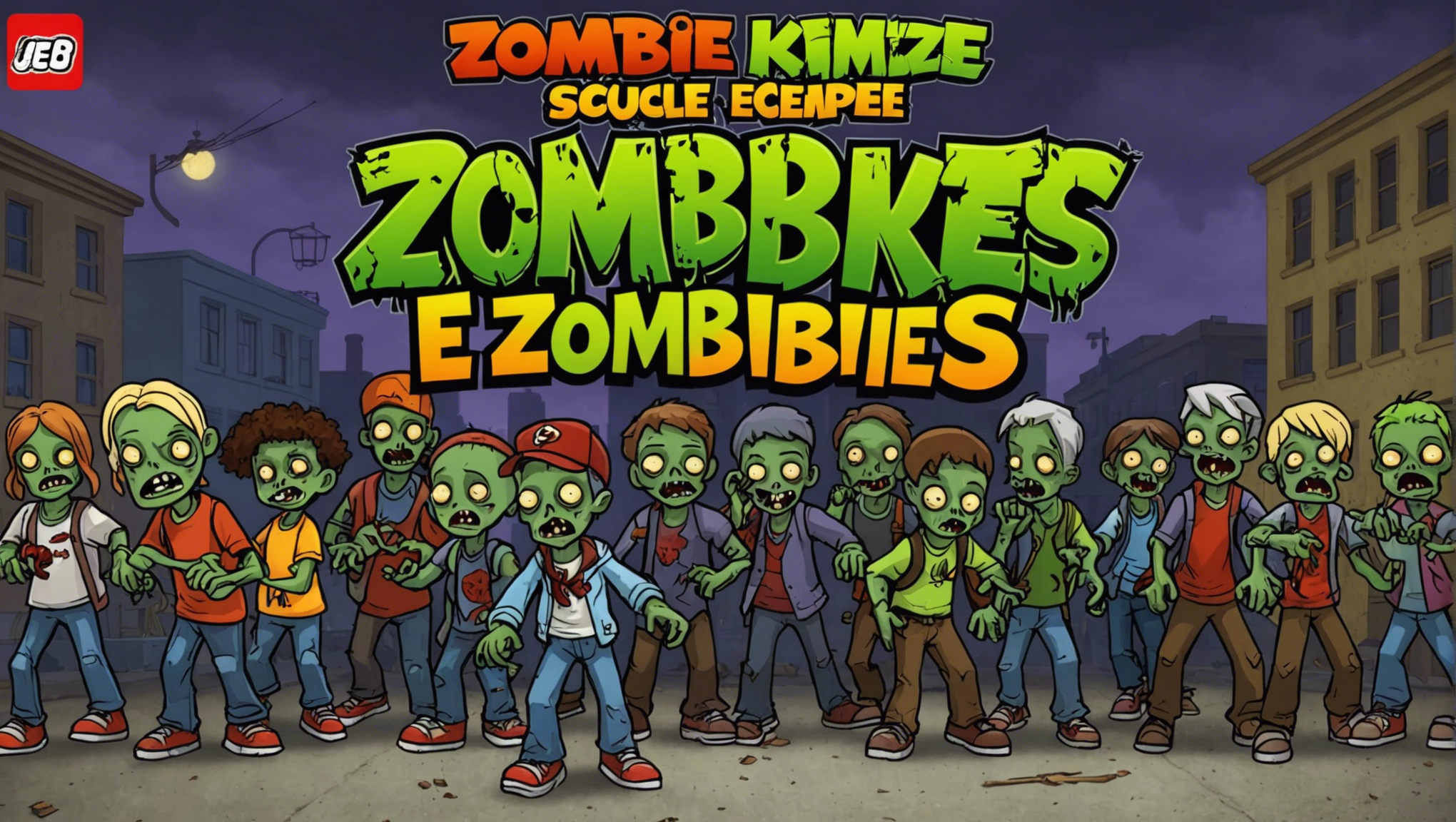 découvrez qui va sauver l'école des zombies dans le jeu de société zombie kidz, un jeu palpitant rempli d'aventure et de suspense. rejoignez la lutte contre les morts-vivants et tentez de protéger l'école à tout prix !