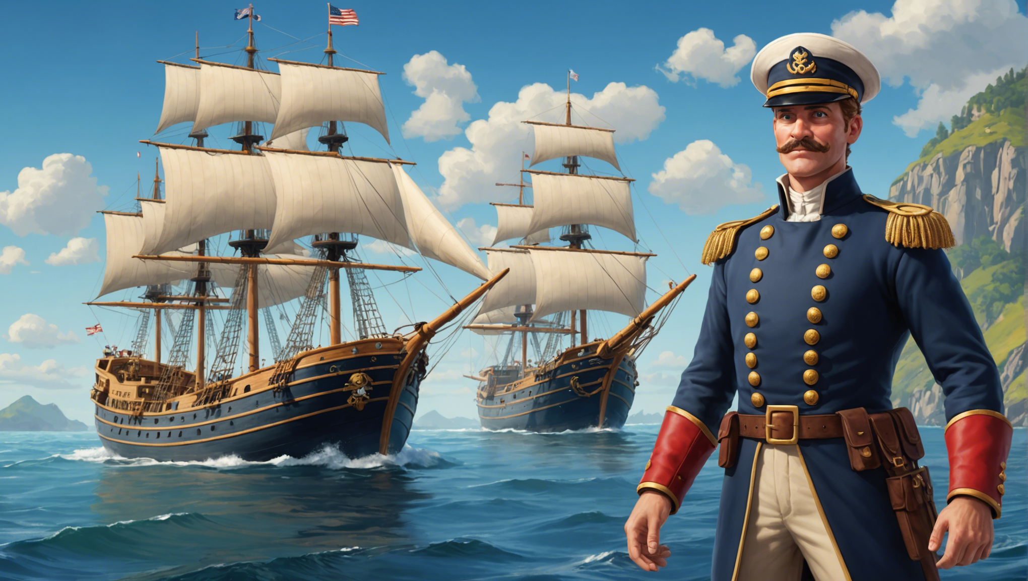 Captain Flip : Aventures Maritimes et Capitaines Courageux – Découverte du Jeu