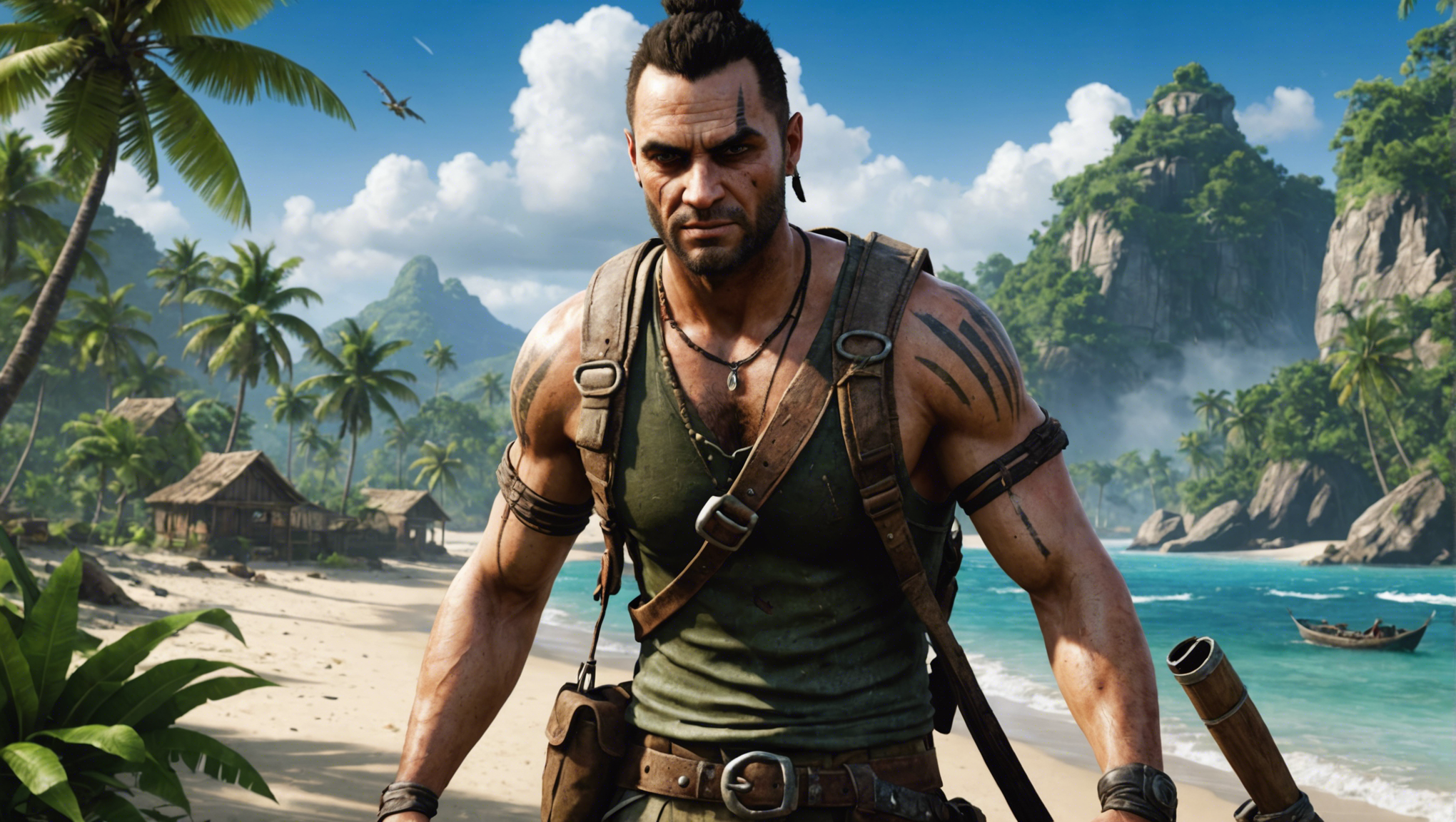 découvrez l'extension vaas & pagan de far cry : escape from rook islands et tentez de survivre sur l'île du chaos. échapperez-vous vivant?