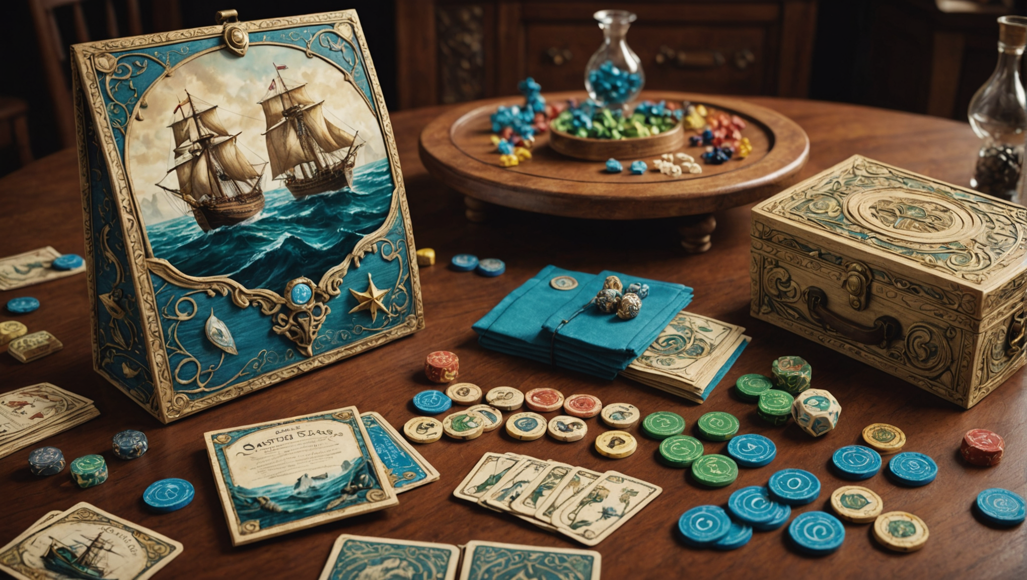 plongez dans l'univers fascinant des mers anciennes avec 'history of the ancient seas - 5 cotton bags'. ce jeu de société vous invite à explorer des récits maritimes captivants, tout en partageant des moments inoubliables en famille ou entre amis.