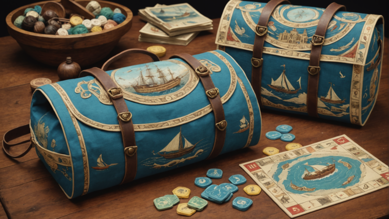 plongez dans l'univers fascinant de l'histoire maritime avec 'history of the ancient seas - 5 cotton bags'. ce jeu de société vous invite à explorer les mystères des mers anciennes tout en partageant des moments inoubliables en famille ou entre amis.