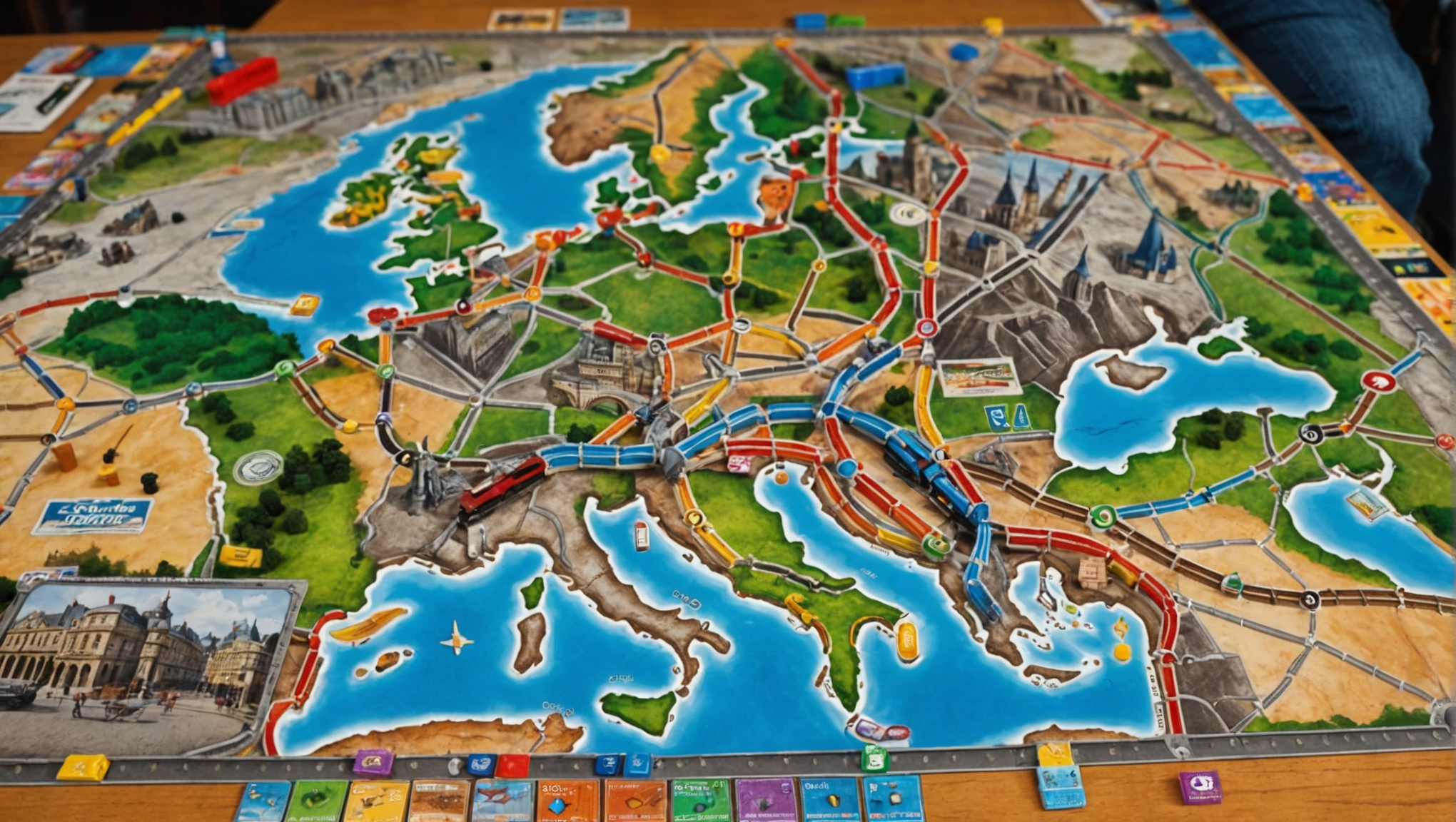 découvrez les aventuriers du rail europe, le jeu de société captivant qui vous plonge dans des aventures ferroviaires à travers le vieux continent. parfait pour les passionnés de voyages et de stratégie, ce jeu offre des heures de divertissement en famille ou entre amis. embarquez pour un voyage inoubliable!