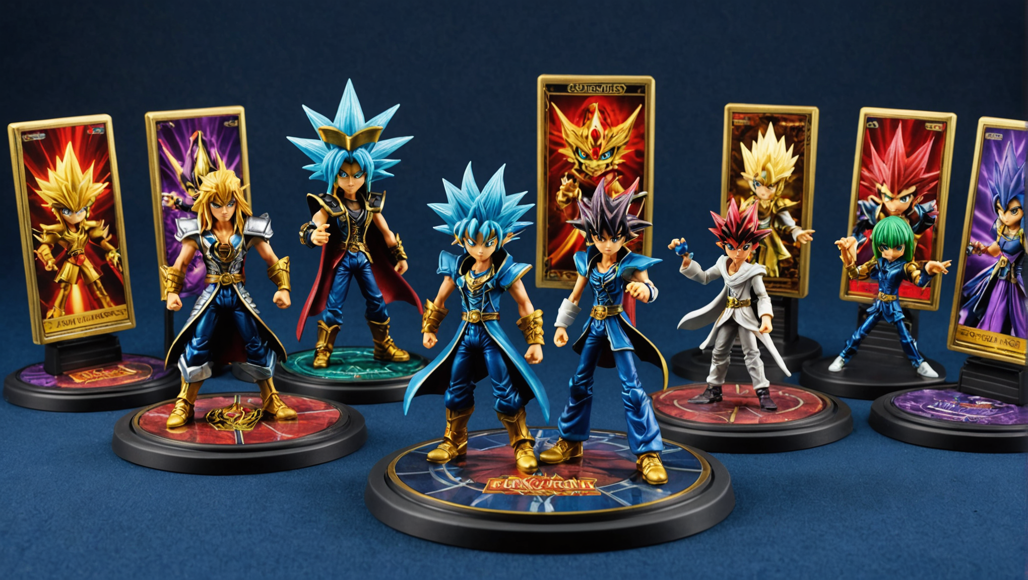 découvrez notre collection exclusive de figurines inspirées de l'univers captivant de yu-gi-oh! duel monsters. plongez dans l'action des duels avec des personnages emblématiques, conçus avec des détails remarquables. parfaites pour les fans et les collectionneurs, ces figurines apportent un souffle nouveau à votre collection et vous replongent dans la magie des duels !