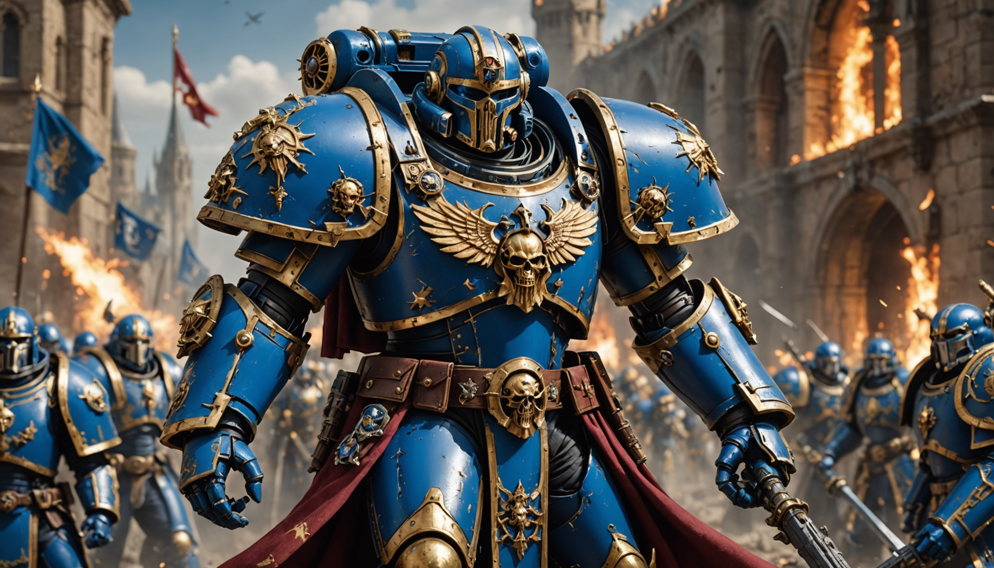 Warhammer 40K : 36 Ans de Minis sur Marneus Calgar