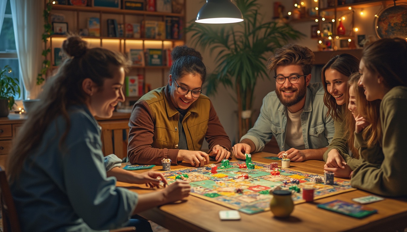 découvrez des jeux de société captivants pour prolonger l'aventure après le grand cercle. des expériences ludiques et enrichissantes vous attendent, parfaites pour jouer en famille ou entre amis. explorez de nouveaux univers et défiez vos proches avec des stratégies palpitantes !