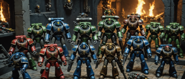 découvrez l'univers fascinant de warhammer 40k avec 'les premières boîtes de la grimdark'. plongez dans l'héritage riche de cette franchise emblématique, explorez les figurines emblématiques, et embarquez pour des batailles épiques dans un futur dystopique où la seule constante est la guerre. préparez-vous à servir l'empereur et à faire face aux horreurs de la galaxie !