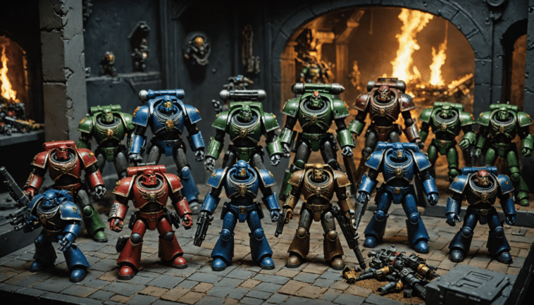 découvrez l'univers fascinant de warhammer 40k avec 'les premières boîtes de la grimdark'. plongez dans l'héritage riche de cette franchise emblématique, explorez les figurines emblématiques, et embarquez pour des batailles épiques dans un futur dystopique où la seule constante est la guerre. préparez-vous à servir l'empereur et à faire face aux horreurs de la galaxie !