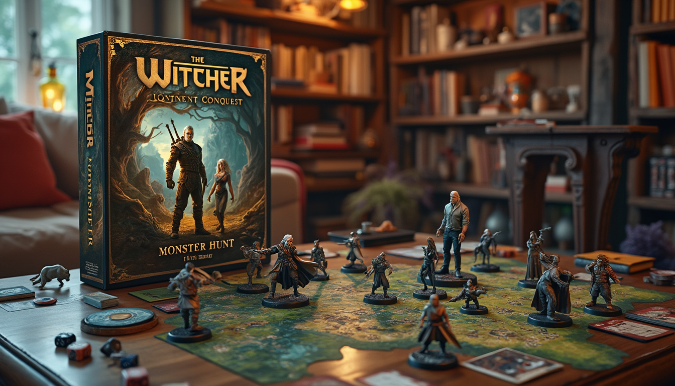Deux nouveaux jeux de société miniatures inspirés de The Witcher désormais disponibles sur Amazon