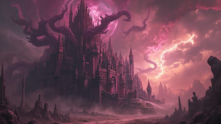 découvrez l'imposant palais de slaanesh, une merveille architecturale de l'univers de warhammer 40k. plongez dans l'esthétique envoûtante et les mystères de ce lieu mythique, symbole de la débauche et du désir, où se mêlent beauté et horreur.