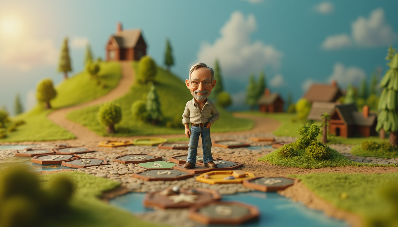 La nouvelle édition révisée de Catan dévoile une surprise : Klaus Teuber en miniature sur la couverture