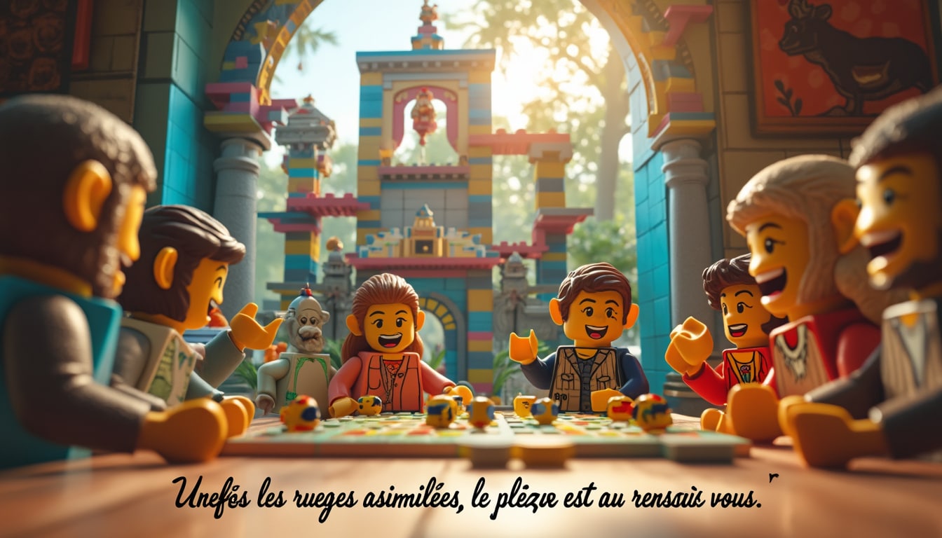 découvrez notre revue du jeu de société lego 'palais des singes'. après avoir assimilé les règles, plongez dans un univers ludique où le plaisir et la stratégie se rencontrent pour des heures de divertissement en famille ou entre amis.