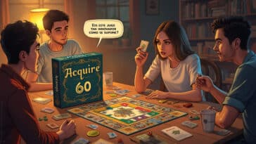 découvrez notre critique détaillée de l'édition 60e anniversaire du jeu de société acquire. plongez dans l'univers stratégique de ce classique du jeu de gestion, avec ses nouvelles mécaniques et ses illustrations revisitées. parfait pour les amateurs de jeux de société et les collectionneurs!