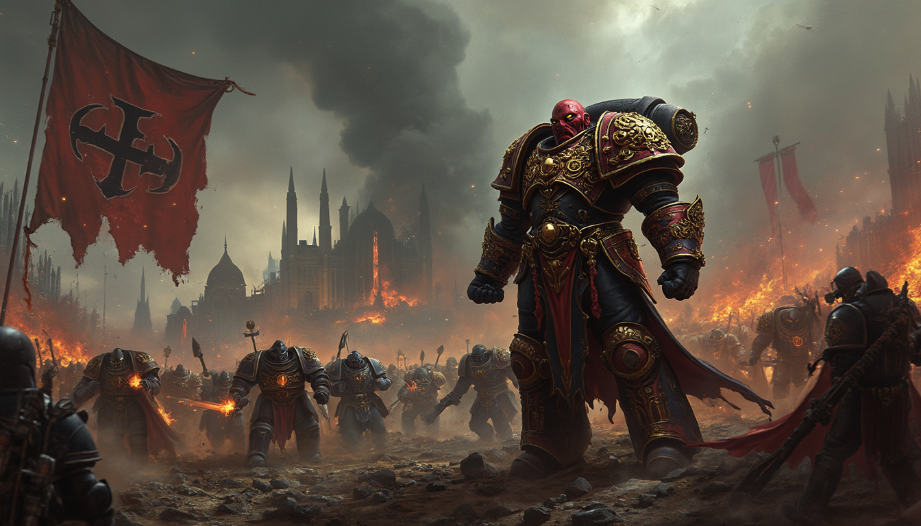 Les 5 Croisades Noires les Plus Cruciales d’Abaddon dans l’Univers de Warhammer 40K