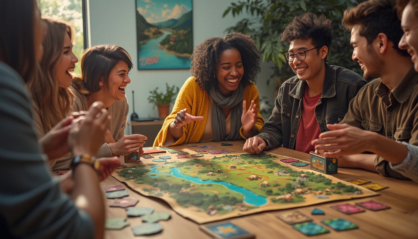 découvrez le jeu de société 'earth', la nouvelle obsession des fans de 'wingspan' ! profitez d'une remise exceptionnelle de 25 % sur ce jeu immersif qui vous plongera dans un univers naturel fascinant. ne manquez pas cette opportunité de vivre une expérience ludique unique !