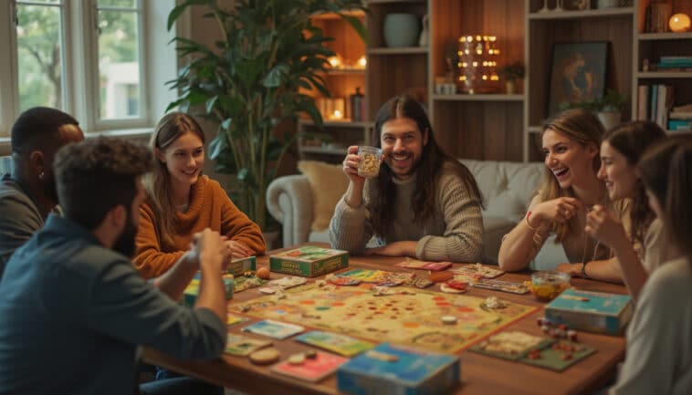 découvrez notre sélection des meilleurs jeux de société pour animer vos soirées entre amis ou en famille. plongez dans l'univers ludique et convivial de nos jeux préférés, parfaits pour tous les âges et toutes les occasions.