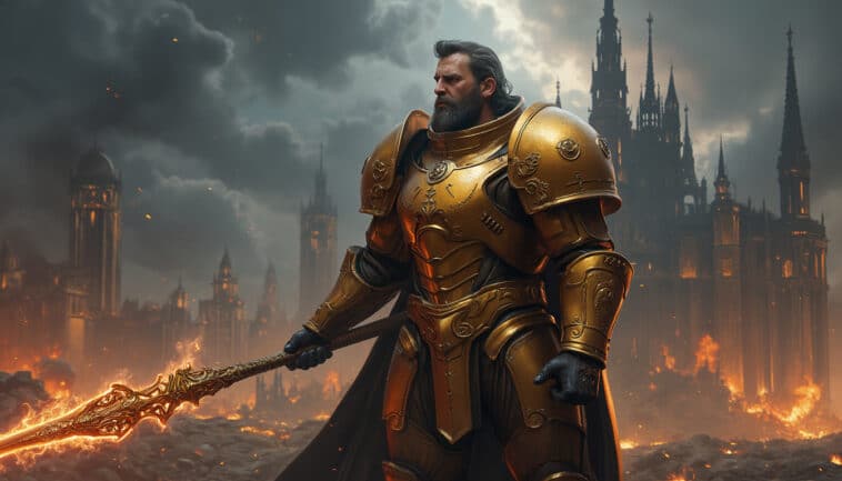 découvrez l'histoire fascinante de constantin valdor, le premier des custodes, dans l'univers de warhammer 40k. plongez dans son rôle emblématique en tant que gardien de l'empereur et explorez sa légende en tant que la lance de l'empereur. rejoignez cette aventure épique pour comprendre son impact sur l'imperium et son héritage dans le cosmos.