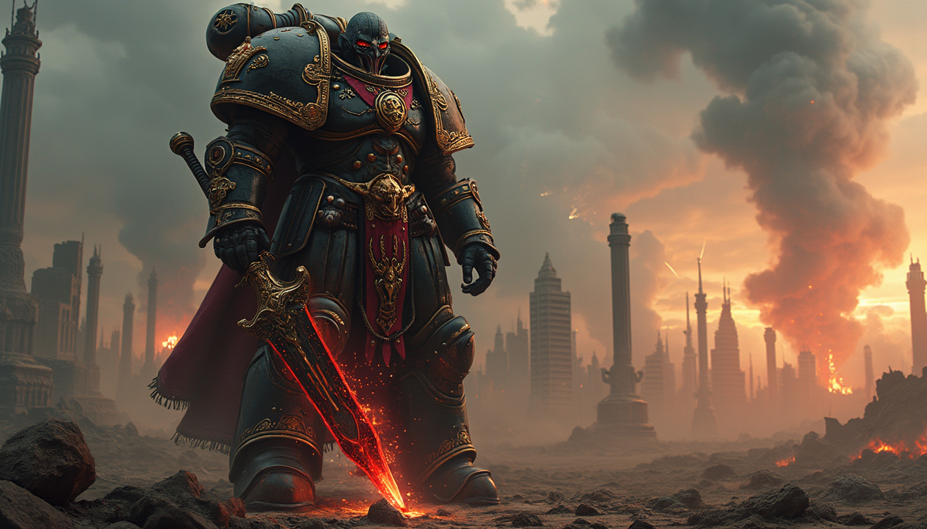 découvrez l'univers fascinant de warhammer 40k à travers le personnage emblématique d'ezekyle abaddon, le despoilateu. plongez dans ses conquêtes et ses luttes pour le pouvoir dans un monde où la guerre est éternelle. explorez son histoire captivante et son rôle central dans les conflits galactiques.