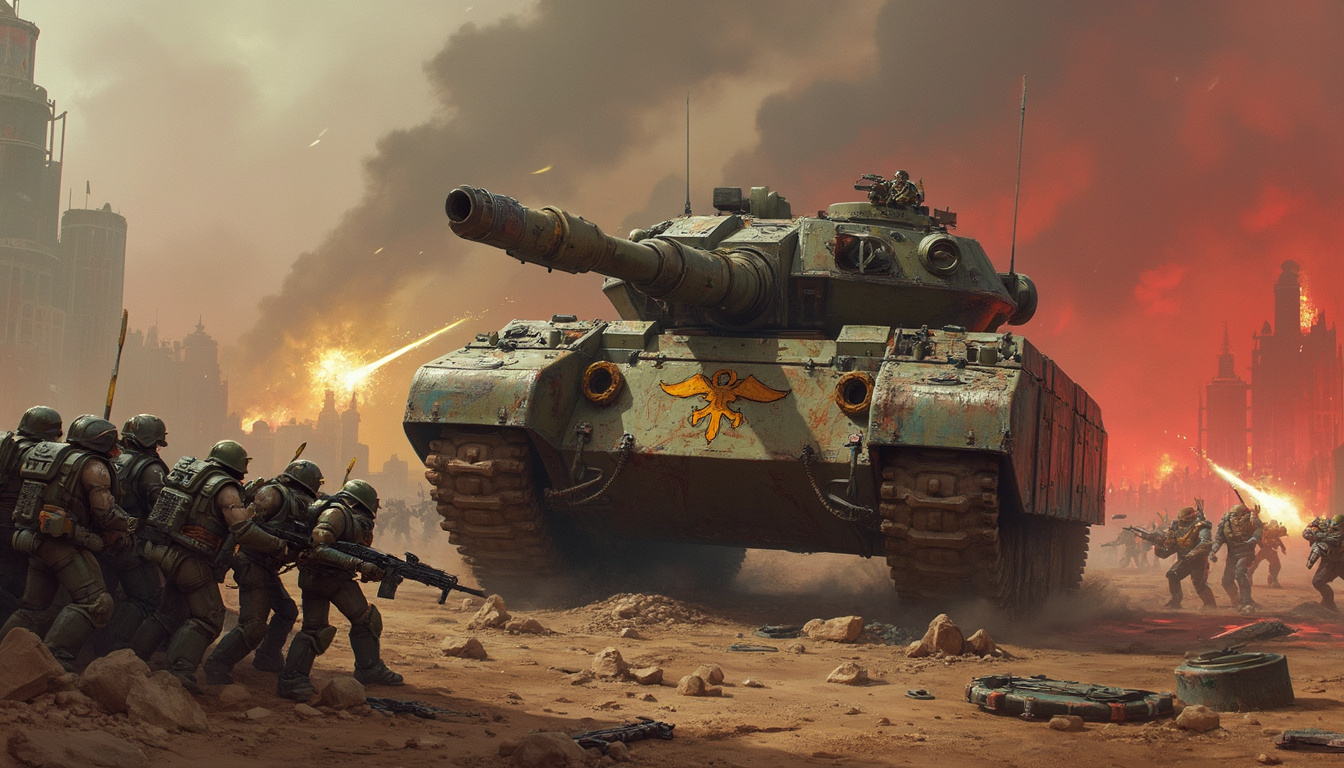 Warhammer 40K : Heavy Metal – Plongée dans l’univers du Tank d’assaut Spartan