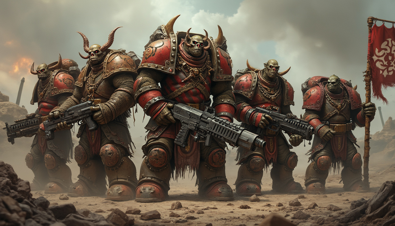 Warhammer 40K : Les 5 Orks Warboss les Plus Célèbres de Tous les Temps