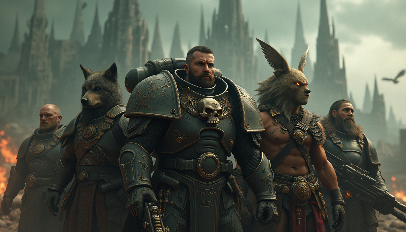 Warhammer 40K : Les Origines Cachées des Chapitres de Space Marines dans la Vie Réelle