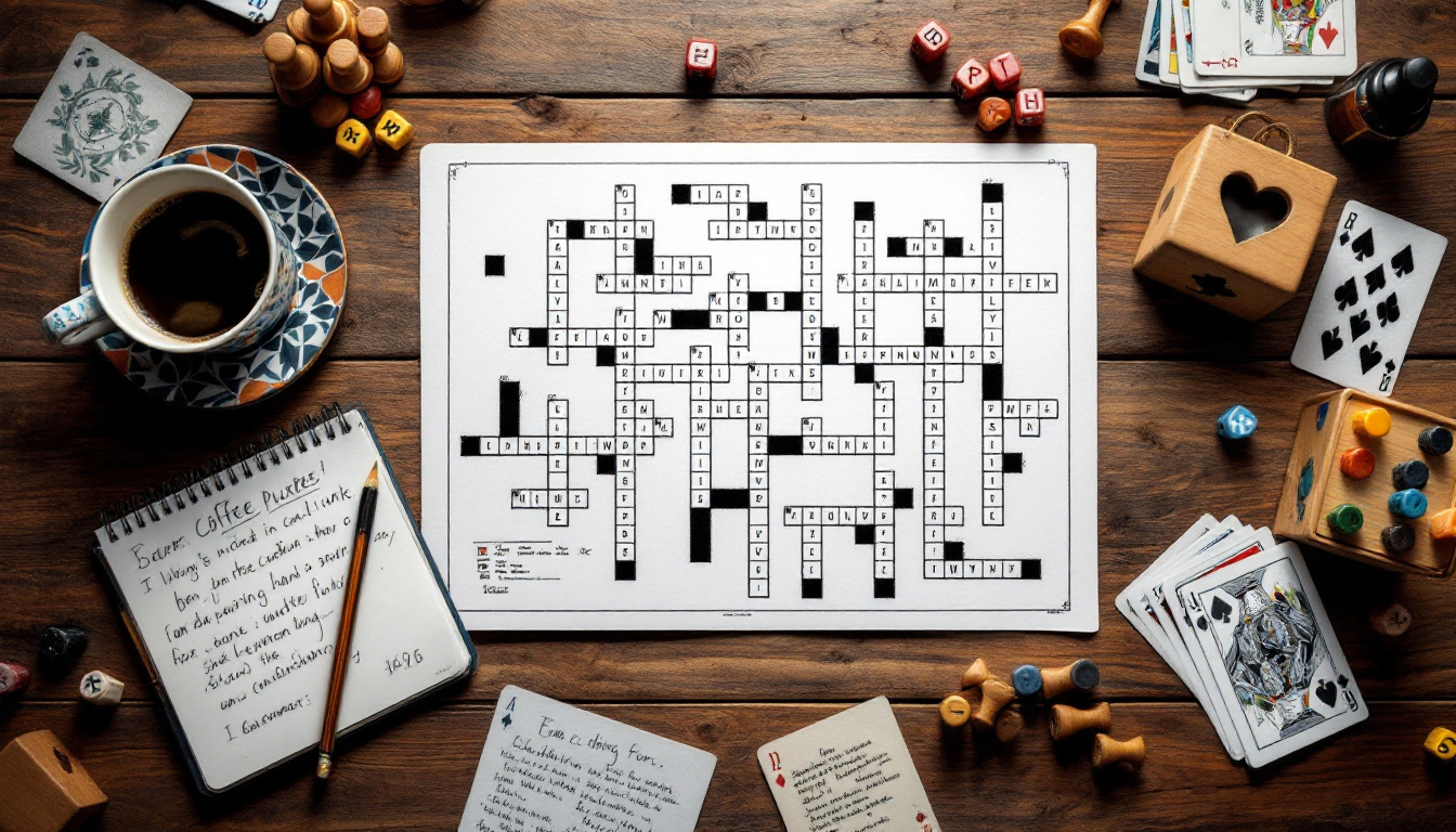 Résolvez ma grille de mots croisés : jeux de société