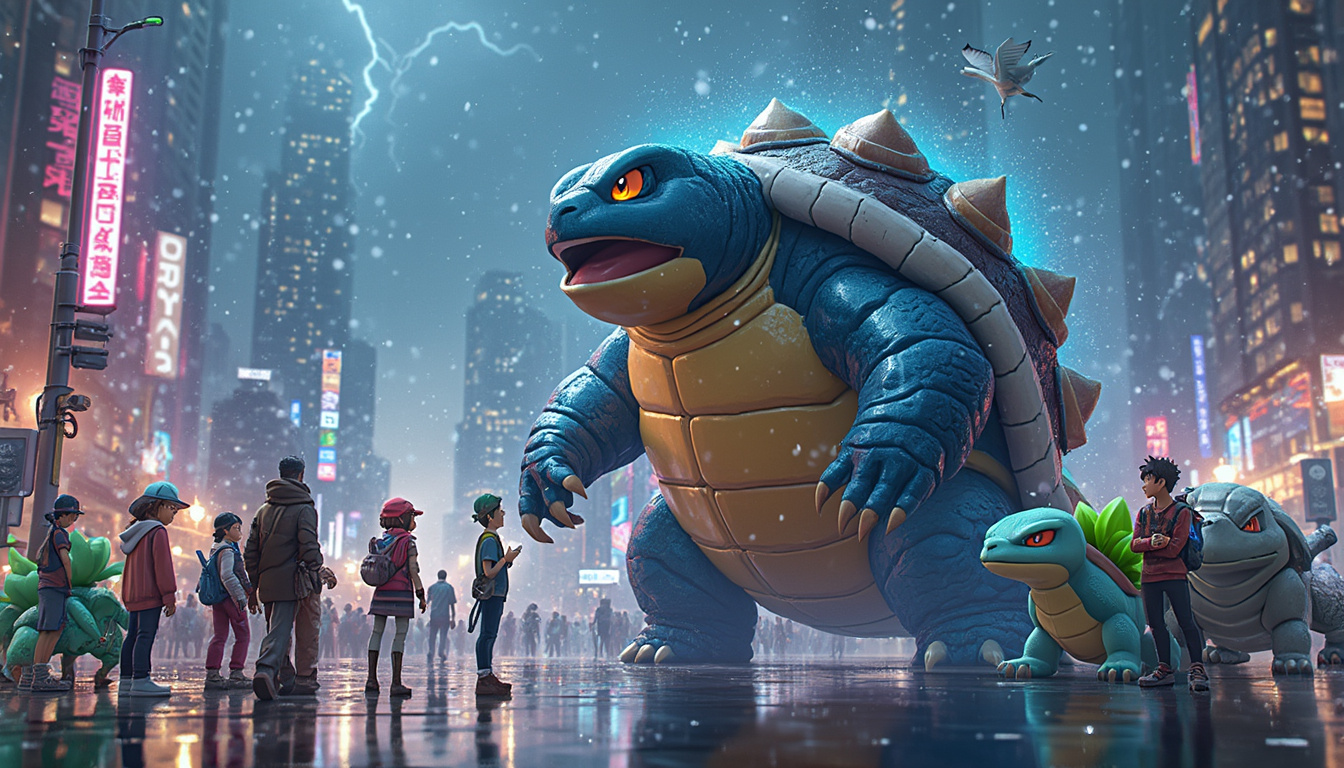 Stratégies de combat contre Gigantamax Blastoise : faiblesses, contres et astuces dans Pokémon Go