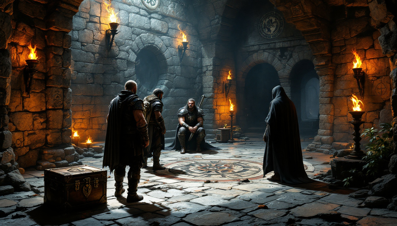 plongez dans un univers fantastique avec notre nouveau jeu de type dungeon crawler inspiré des classiques. cette aventure captivante, à la manière de diablo, offre une expérience visuelle époustouflante qui ravira les amateurs de jeux de société et de sensations fortes. préparez-vous à explorer des donjons riches en défis et en surprises !