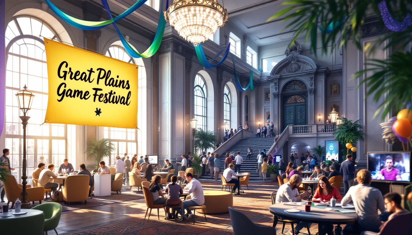 le festival du jeu des grandes plaines envahit un hôtel de lincoln