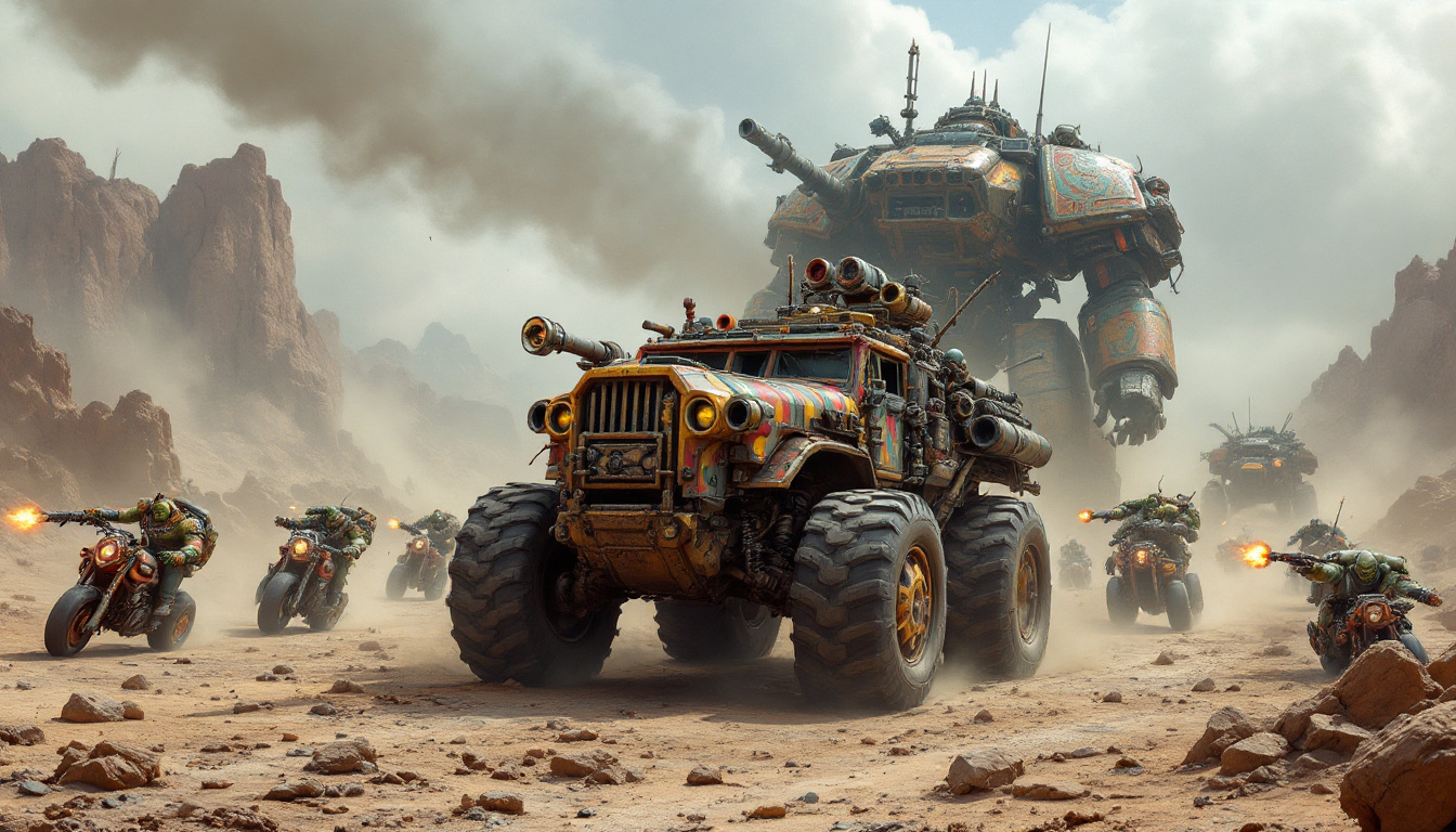 Warhammer 40K : trois décennies de véhicules orks