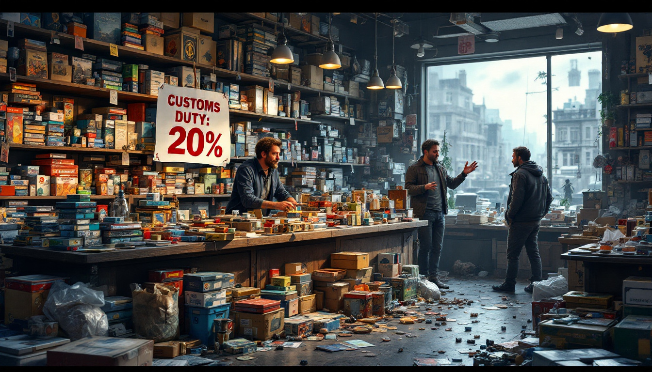 les droits de douane menacent l’avenir des jeux de société tels que nous les connaissons