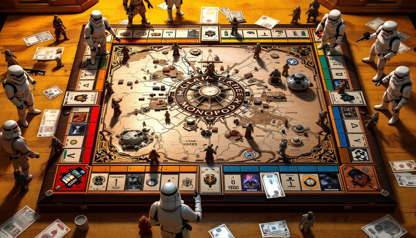 l’univers de star wars et the mandalorian s’invite dans monopoly go