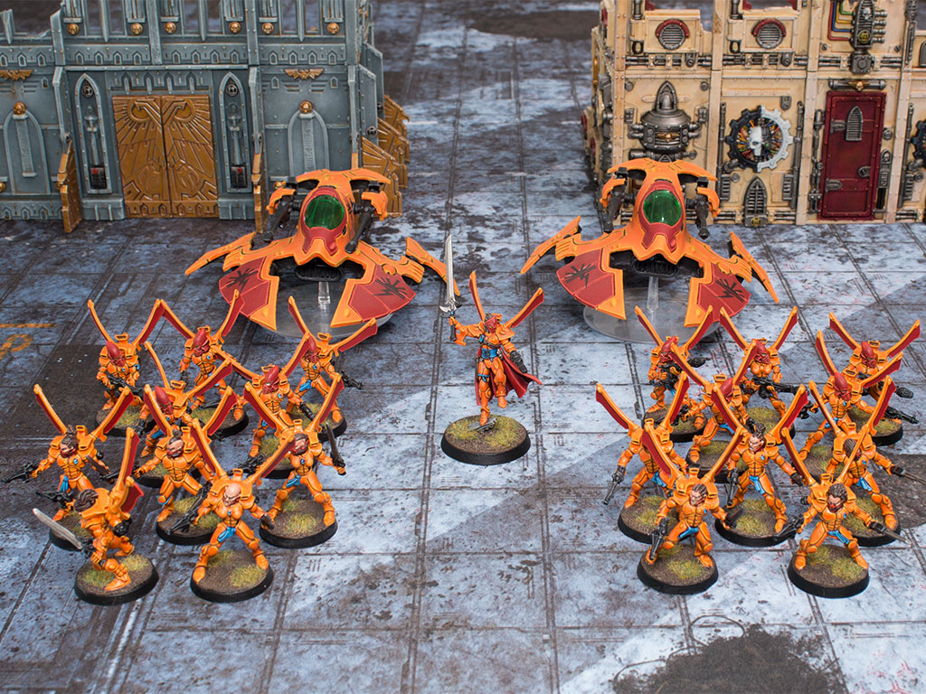 Découvrez la liste d’armées originale des corsaires Eldar de 1988 dans l’univers de Warhammer 40K