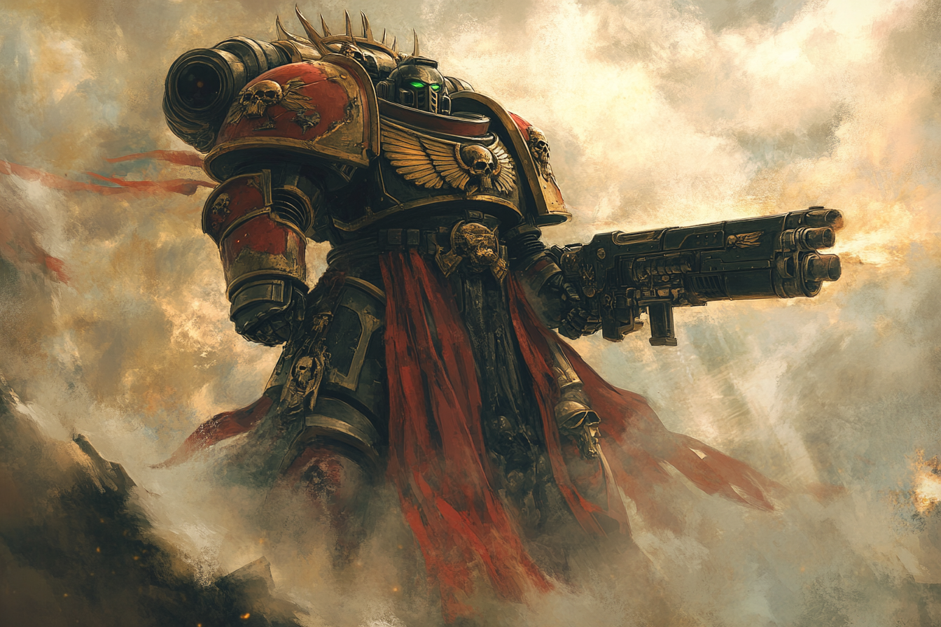 Warhammer 40K : l’armure de combat à son apogée – l’armure Mk. IV Maximus