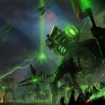 Warhammer 40K : la flotte nécron – les chariots des dieux dévoile l'efficacité redoutable d'une armada de métal vivant