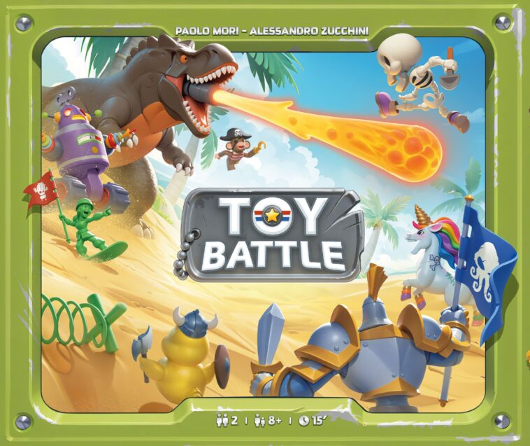 Toy Battle : une stratégie solide pour deux joueurs qui séduit par sa tension tactique et son univers ludique innovant.