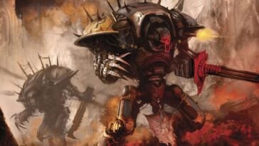 Découvrez le classement détaillé des unités des Chevaliers du Chaos dans le Codex de la 10e édition de Warhammer 40K