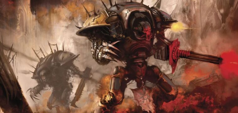 Découvrez le classement détaillé des unités des Chevaliers du Chaos dans le Codex de la 10e édition de Warhammer 40K