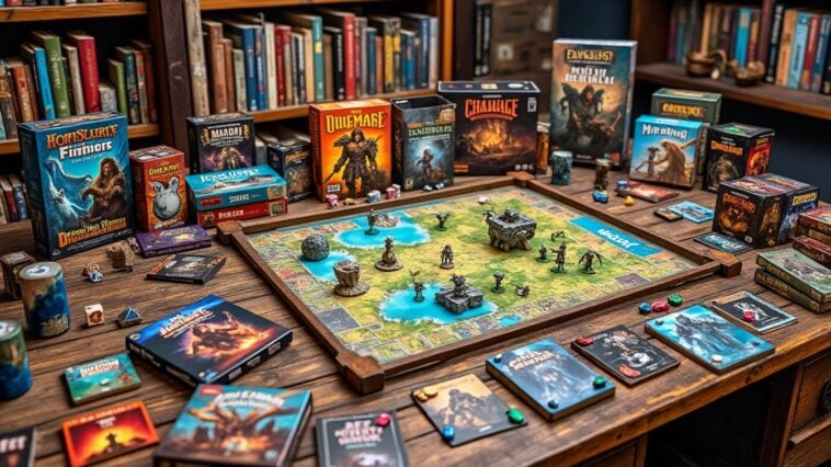 découvrez notre sélection des meilleurs projets de jeux de société et de rpg sur table à ne pas manquer ! inspirez-vous pour enrichir votre liste de souhaits et explorez des nouveautés captivantes parmi les titres à venir.