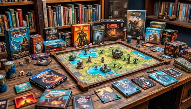 découvrez notre sélection des meilleurs projets de jeux de société et de rpg sur table à ne pas manquer ! inspirez-vous pour enrichir votre liste de souhaits et explorez des nouveautés captivantes parmi les titres à venir.