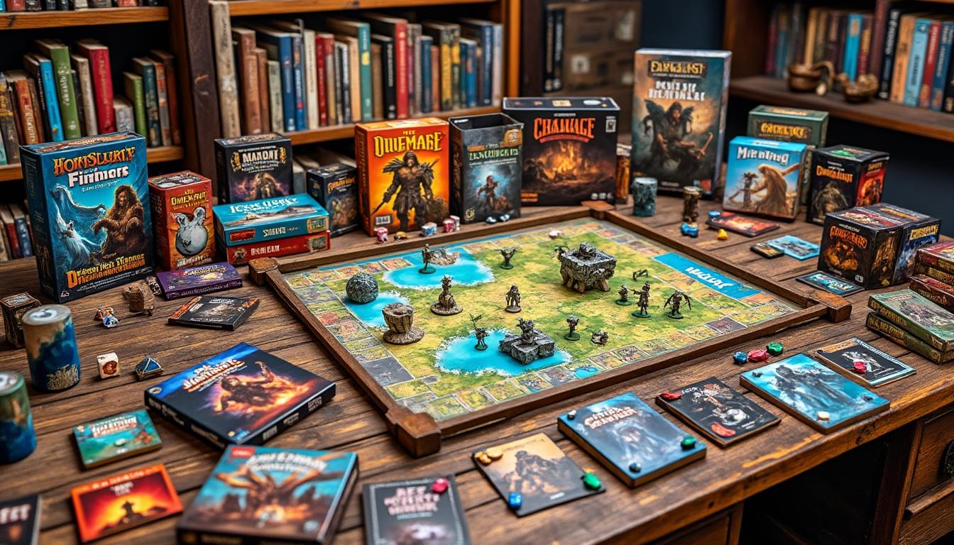 Des projets de jeux de société et de RPG sur table à ajouter à votre liste de souhaits