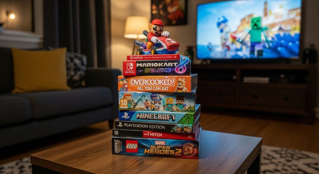 Série de jeux vidéos qui renforcent les liens familiaux