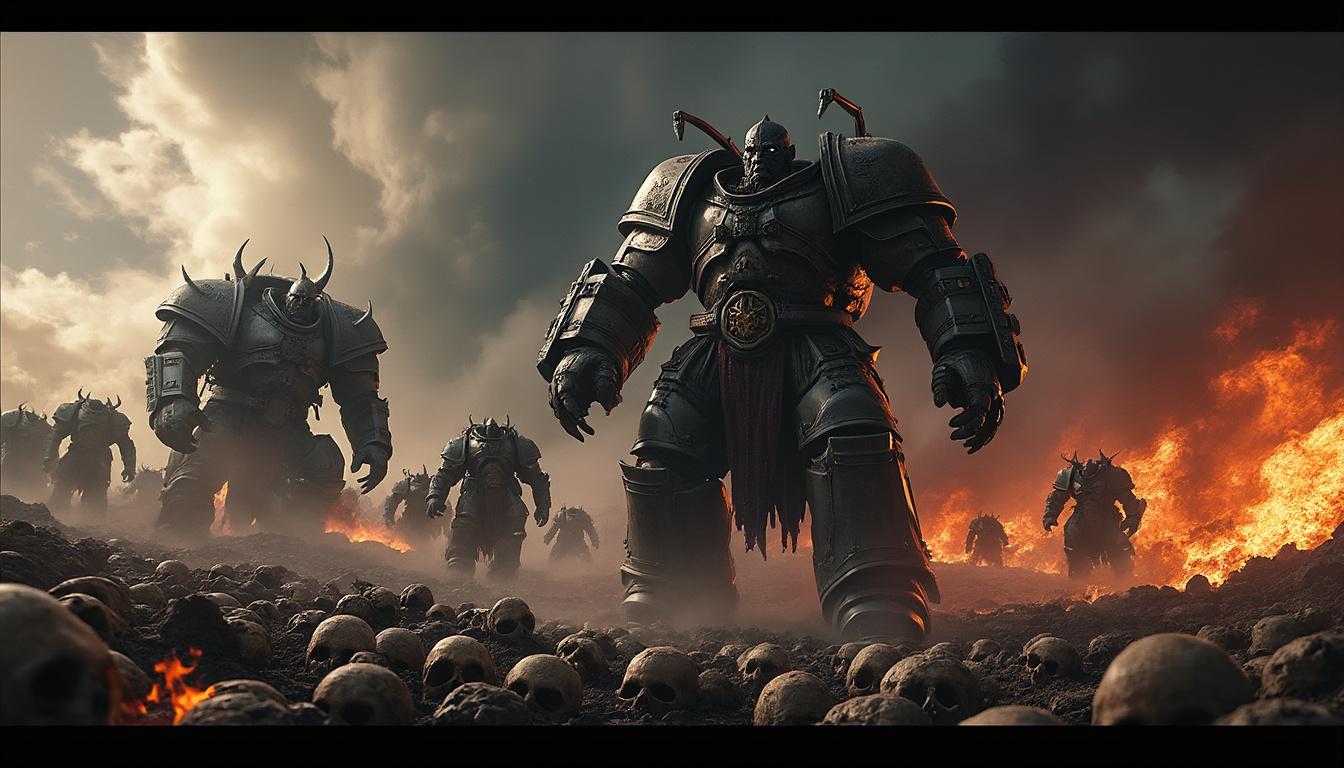 découvrez khârn le traître, champion sanguinaire des world eaters. histoire, exploits, armes et influence dans warhammer 40k: portrait d’un iconique guerrier.