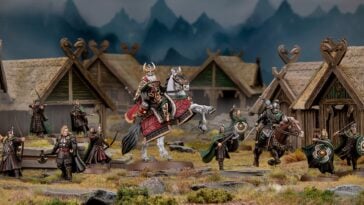 La nouvelle figurine de Helm Hammerhand enflamme La Terre du Milieu