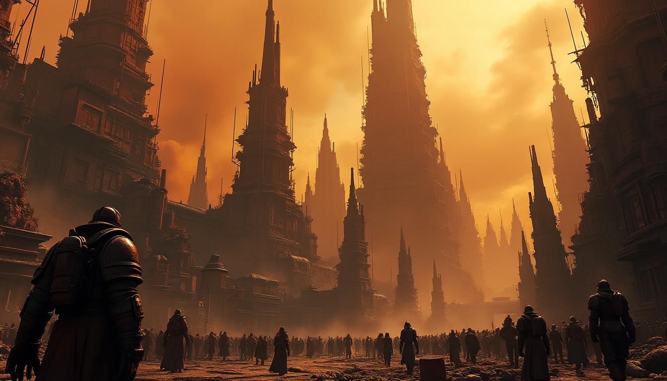 découvrez les mondes ruche infâmes de l’impérium dans l’univers de warhammer 40k : des cités tentaculaires rongées par la misère, le crime et la corruption, où survivent des milliards d’âmes sous la férule de l’imperium.