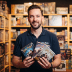 L'image d'un connaisseur en jeux qui présente une sélection de vrais jeux Harry Potter