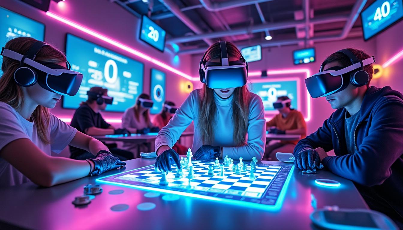 découvrez les derniers jeux de société en réalité virtuelle qui feront bientôt leur apparition sur votre plateforme préférée. plongez dans un univers immersif où l'innovation rencontre le divertissement, et préparez-vous à vivre des expériences de jeu inédites. ne manquez pas l'occasion d'explorer de nouvelles aventures ludiques !