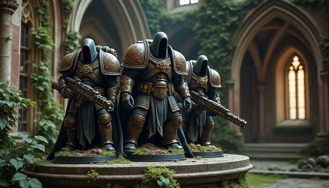 Warhammer 40K : trois décennies de figurines de marines de la peste