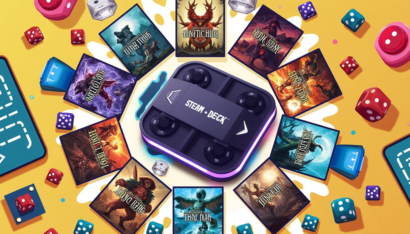 Découvrez 10 jeux de société extraordinaires pour Steam Deck à seulement 12 $